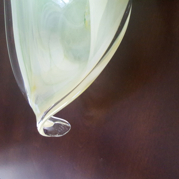 Lavorazione Arte Murano Glass Bowl - Yellow, Green and White Colour - Picture 5 of 5